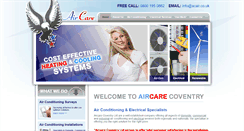 Desktop Screenshot of acair.co.uk