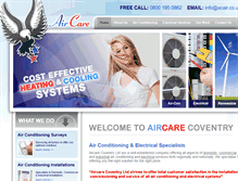 Tablet Screenshot of acair.co.uk